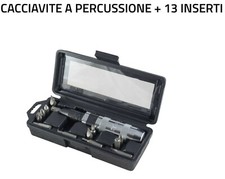 MAURER PLUS CACCIAVITE A PERCUSSIONE IN CONFEZIONE IN KIT DA PZ.13 COD.80154