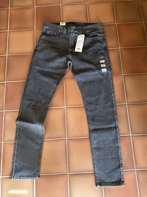 Levi's 512 Slim Taper Jeans W34 L34 34/34 Schwarz Grau Neu m. Etikett Levis  Hose | eBay