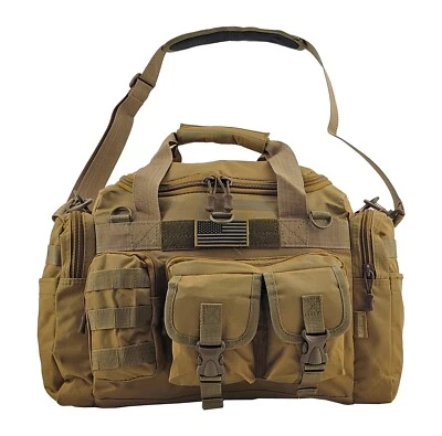 EastWest USA Adjustable A-10 DUFFLE Bug Out Tactical Military Range Bag DESERT
