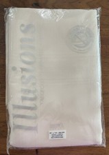 Bardwil Linens Illusions Tablecloth Beige 60 x 102 Polyester Wrinkle Free