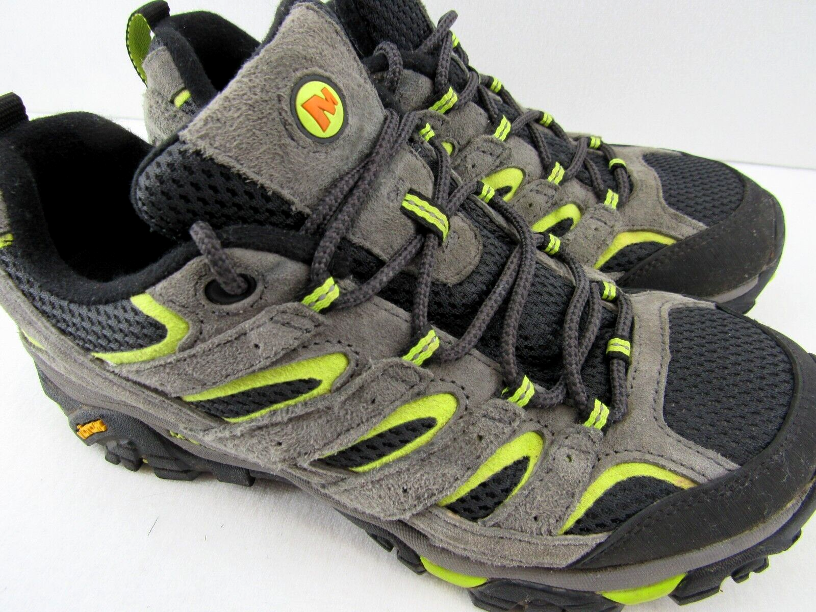 Scarpa da trekking Merrell uomo Moab 2 Vent US 7 grigio granito geco nero verde J034841