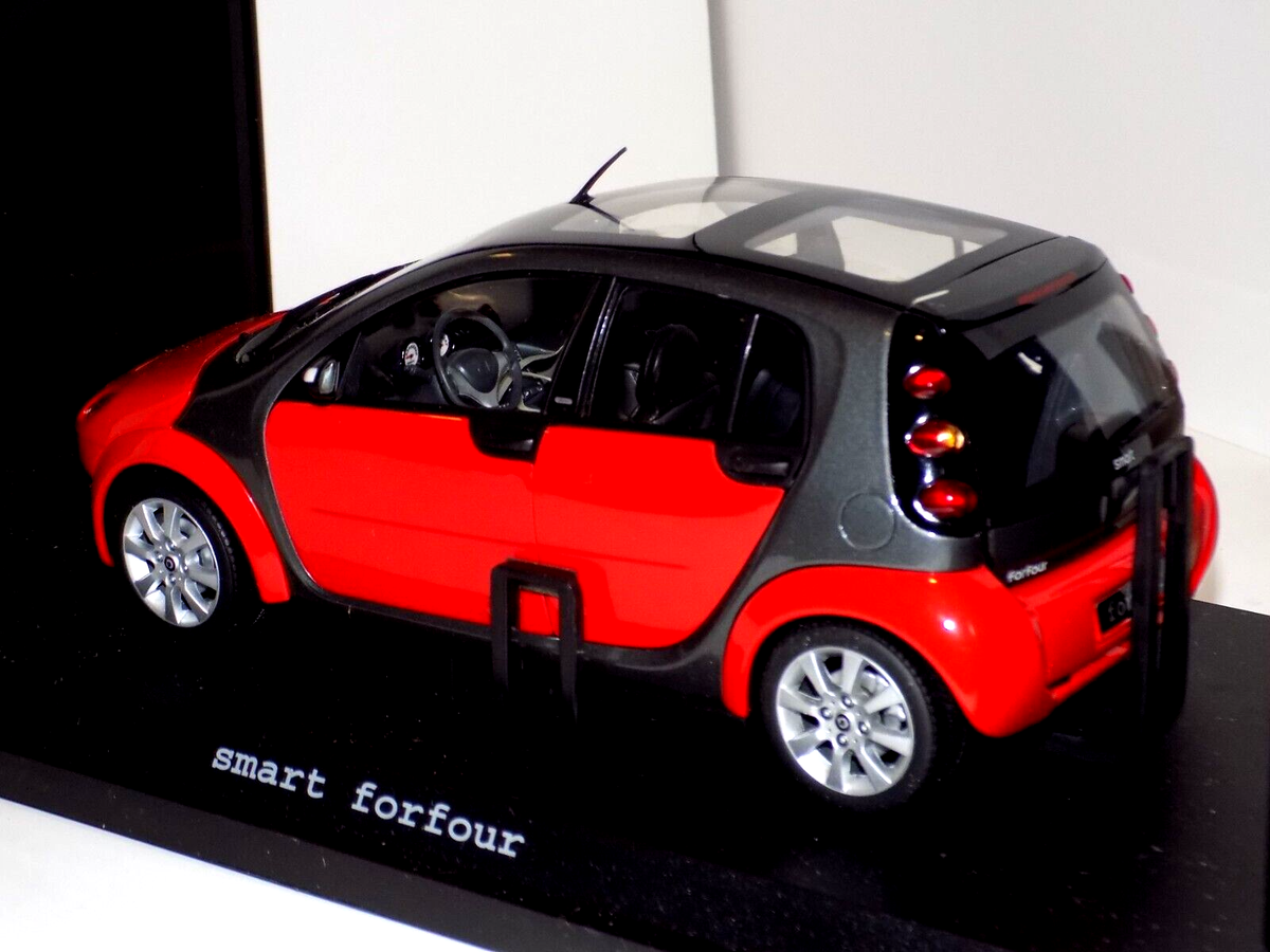 ブッシュ　 スマートRoadster、Forfour ６台セット Smart Forfour Red KYOSHO 09105R 1:18 | eBay
