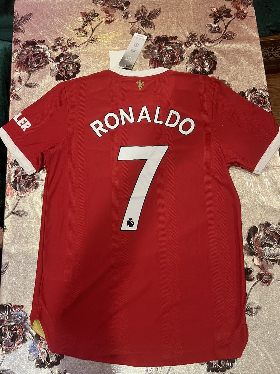 Manchester United RONALDO 7 ユニフォーム Adidas Ronaldo Manchester United 20/22 Authentic Home Jersey