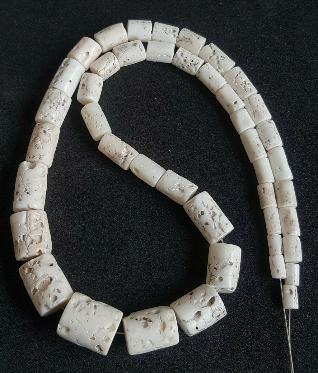 Natural white coral beads deals