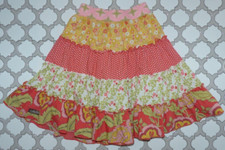 New w/ Tag Little Girl's Size 4 Matilda Jane Serendipity Gentry Tiered Skirt