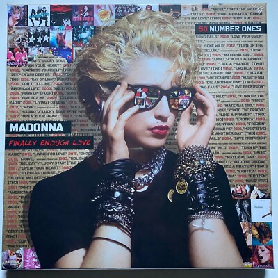 MADONNA - FINALLY ENOUGH LOVE Box Set RED & BLACK LIMITED Color 