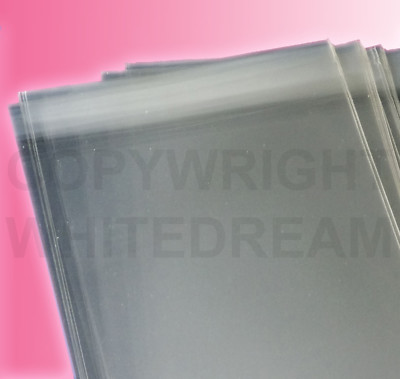 clear sleeves for greeting cards A2 Greeting Card Sleeves | Plastic Envelope Bags main image 1