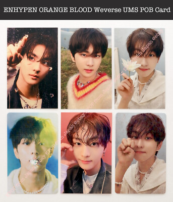 ENHYPEN ORANGE BLOOD Weverse UMS Japan POB Lucky draw ENHYPEN ORANGE BLOOD Weverse UMS Japan POB Lucky draw