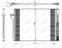 NRF 350325 A/C Condenser for sale online | eBay