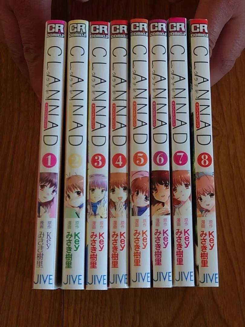 CLANNAD vol.1-8 Comic Complete Manga Japan