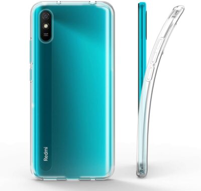Ivoler Klare Silikon-Hülle Für Xiaomi Redmi 9A / 9AT – Transparent, Stoßfest, Kratzgeschützt, TPU-Material