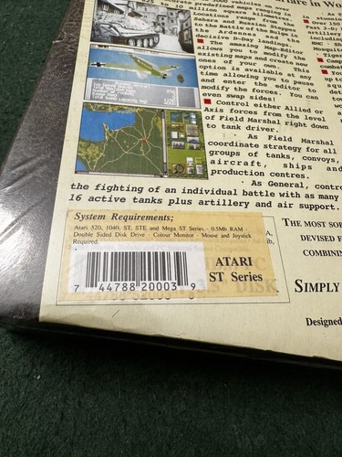 NOS Campaign by Empire Software for Atari ST w/Campaign: Expansion WWII Sim 1992 - Photo 7/18