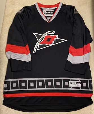 Carolina Hurricanes Black Hockey Jersey 4XL Reebok Alt Carolina Hurricanes Black Hockey Jersey 4XL Reebok Alt