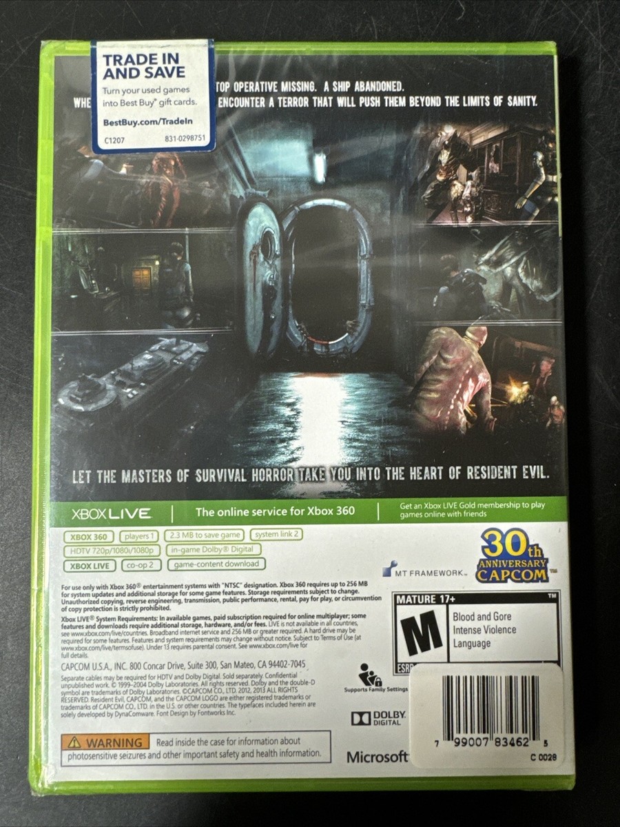 Resident Evil Revelations 1 (Xbox 360, 2013), New | eBay