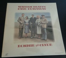 BONNIE AND CLYDE Laserdisc Movie1996 Warren Beatty Faye Dunaway NEW Vintage