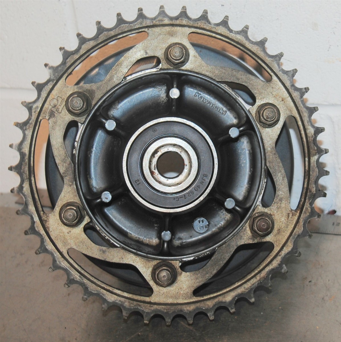 J Kawasaki Ninja ZX 11 Rear Wheel Hub Sprocket Cushion Holder