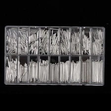 360pcs Watch Band Split Pins Watch Bracelet Strap Link Pins Cotter Bar Repair