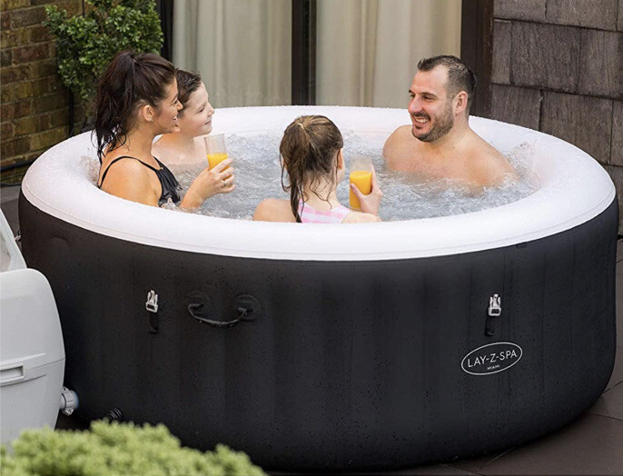 BestWay Lazy Spa Lay-Z-Spa Miami AirJet Hot Tub with Heater 2 Year warrenty  NEW! | eBay