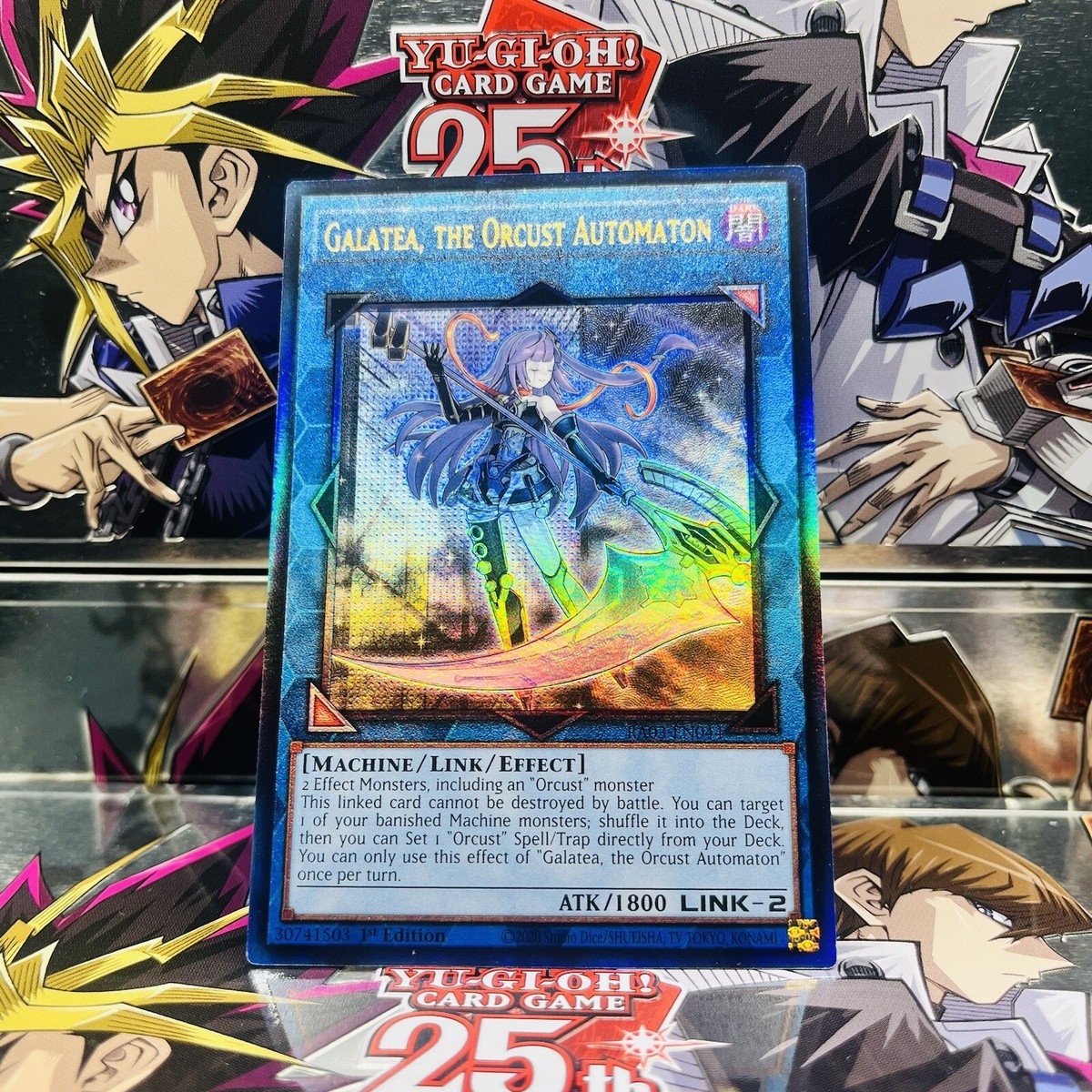 textured yugioh card 200 Pack Sleeve Compatible with Yu-gi-oh Card Sleeve Japanese 62x89mm Yugioh Dragonmaid Lorpar RA03-EN022 (Textured)