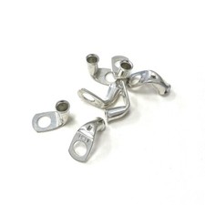 Right Angled Copper Tube Battery Terminals - Eyelets Lugs Ring Connectors 90°