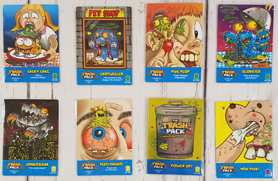 trash pack cards limited edition The Trash Pack Collection 1 UFT Trading Cards & Figure  Beach City Toys