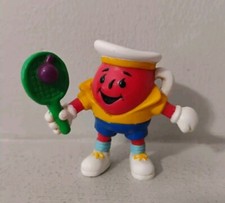 Vintage 1990's Kool-Aid Man Tennis Player PVC Toy