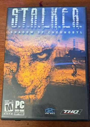 S.T.A.L.K.E.R: Shadow of Chernobyl (PC DVD 2006) Manual and rare ASUS disk