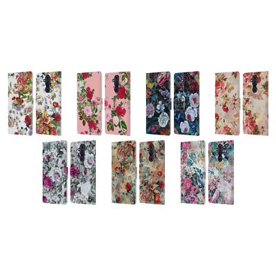 OFFICIAL RIZA PEKER FLORALS LEATHER BOOK WALLET CASE COVER FOR NOKIA PHONES