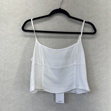Wilfred Basel Light Birch Crop Tank Size M NWT