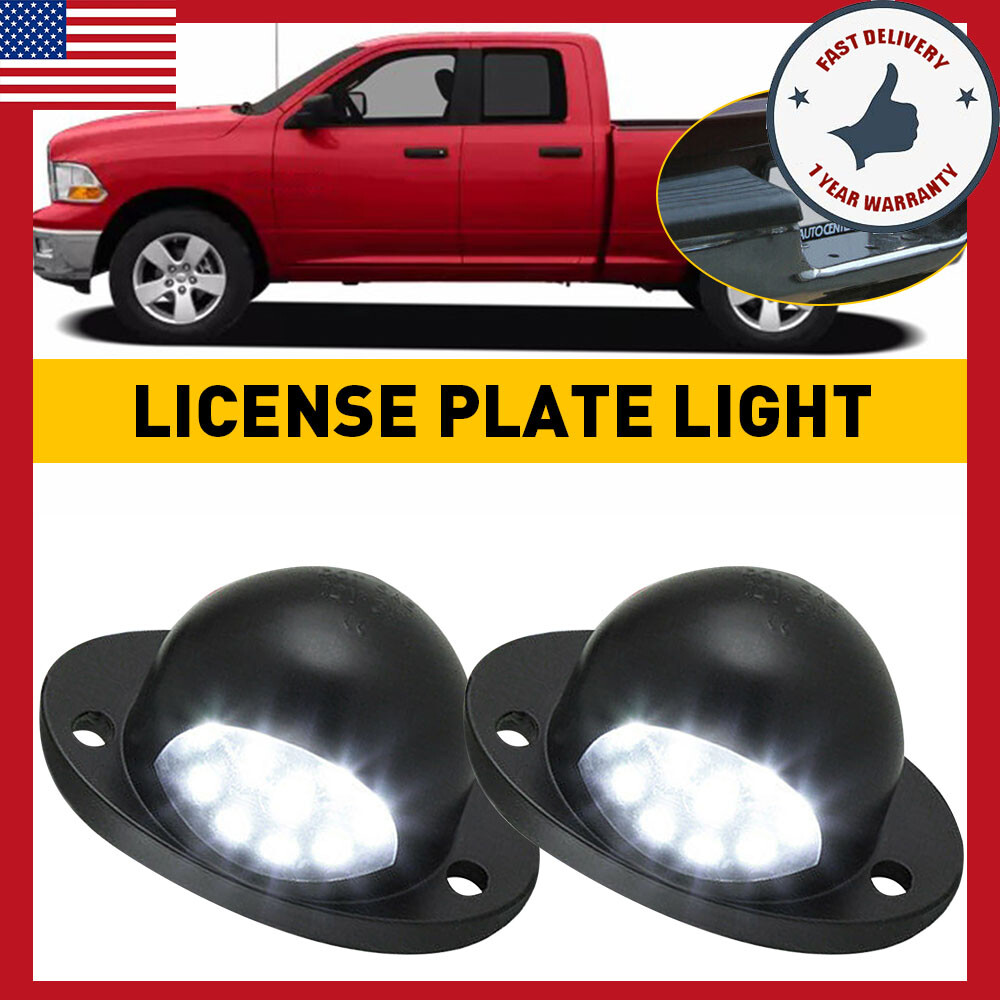 High Power LED License Plate Light for Ram Dodge 1500 2500 3500 1994-2001