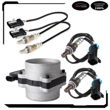 For Chevy Express 1500 2500 4pcs Oxygen o2 02 Sensor + Mass Airflow MAF Sensor