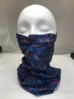 Sleeve cover face, Unisex, multipurpose, tropical garden color 
