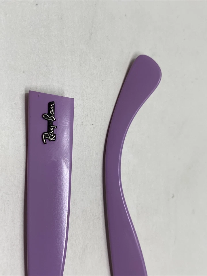 RAY BAN RB 4191 6105/11 PURPLE TEMPLE ARM PARTS ITALY MS10 - Image 4 of 4