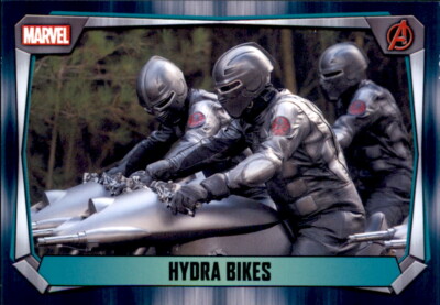 Topps Trading Card 126 - Hydra Bikes - Marvel Missions 2017