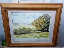 Hill Country Picture Alan Clarke Side Signed & Numbered Print Picture