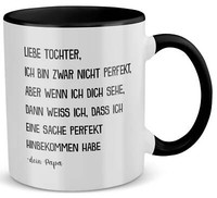 Tochter Geschenk Von Papa Zum Geburtstag 18 Jahre Vater Kind Tasse Weihnachten