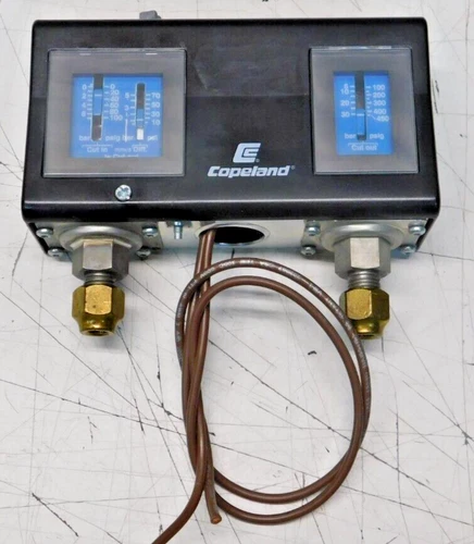 Copeland Refrigeration Controller Dual Pressure Control w/ Flare Connections