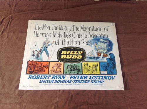 1962 Billy Budd Original Movie House Half Sheet Poster