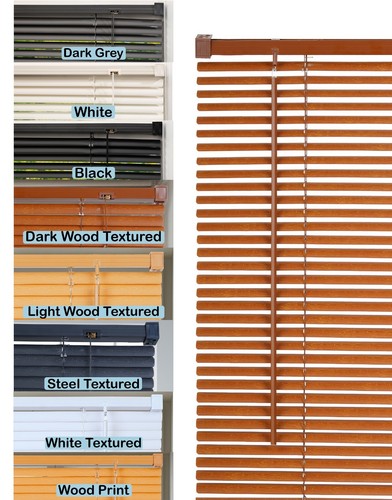 Lister Cartwright 25 mm PVC Persianas Venecianas Ventanas Seguridad Infantil Incluida - Imagen 42 de 82