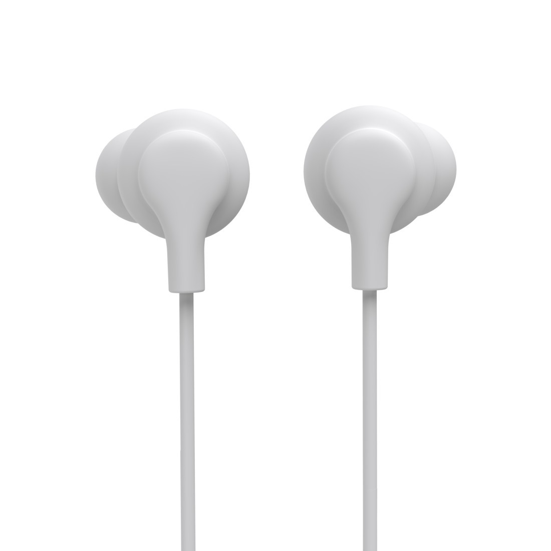 Écouteurs intra-auriculaires Curly USB-C anti-pliage avec micro