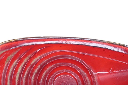Lynx-Eye T-363, 363 Red Glass 5-1/8" x 2-5/8" Taillight Lens NOS - 第 3/3 張圖片