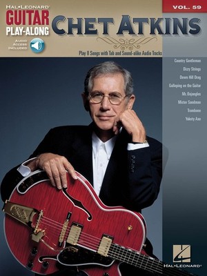 Chet Atkins Guitar Play-Along Vol 59 Tab Sheet Music Song Book Online Audio