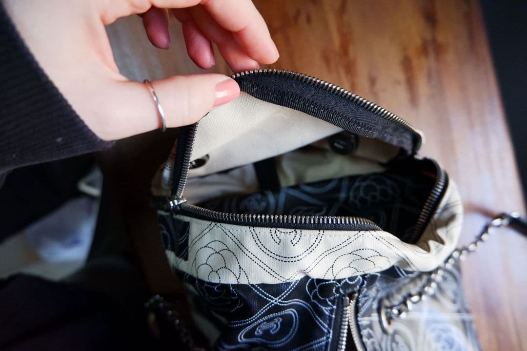 CHANEL coated canvas bowling bag 616716 thumbnail 5