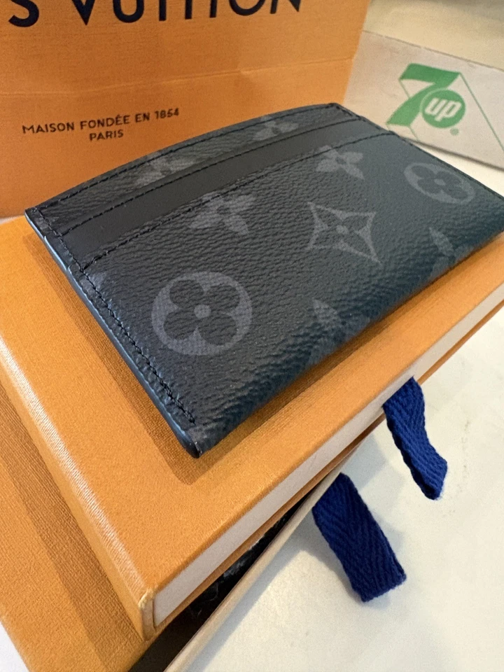 Porte-cartes Louis Vuitton Monogram Eclipse - Authentique - Neuf - Photo 2/4