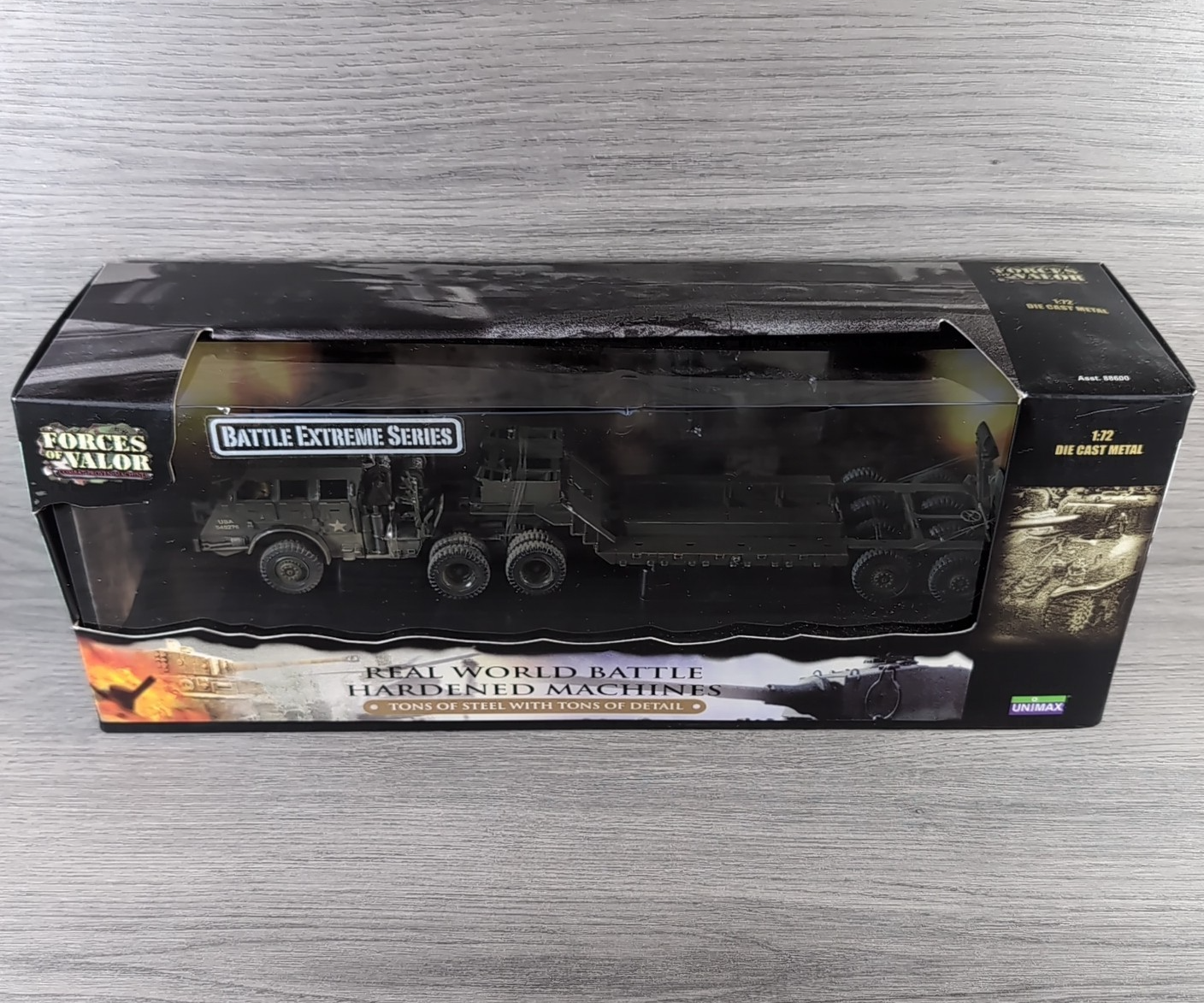 Forces of Valor 85044 U.S M26 Dragon Wagon France 1944 1:72 Scale Die-Cast Model