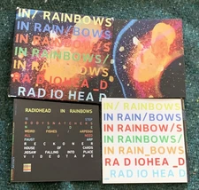 Radiohead In Rainbows Digipak CD with Stickers & Booklet TBD 0001 VG