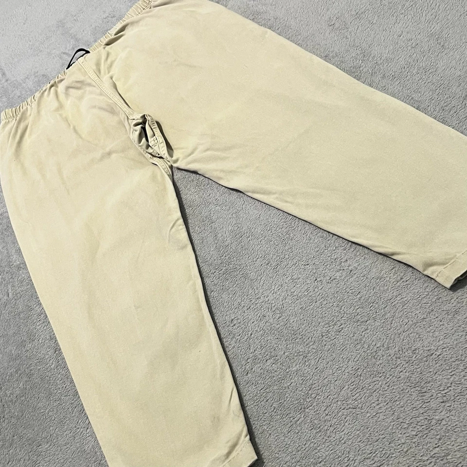 Gramicci 裤子女式 XL 米色宽松斜纹远足复古 G 下装 — 第 2/4 张图片