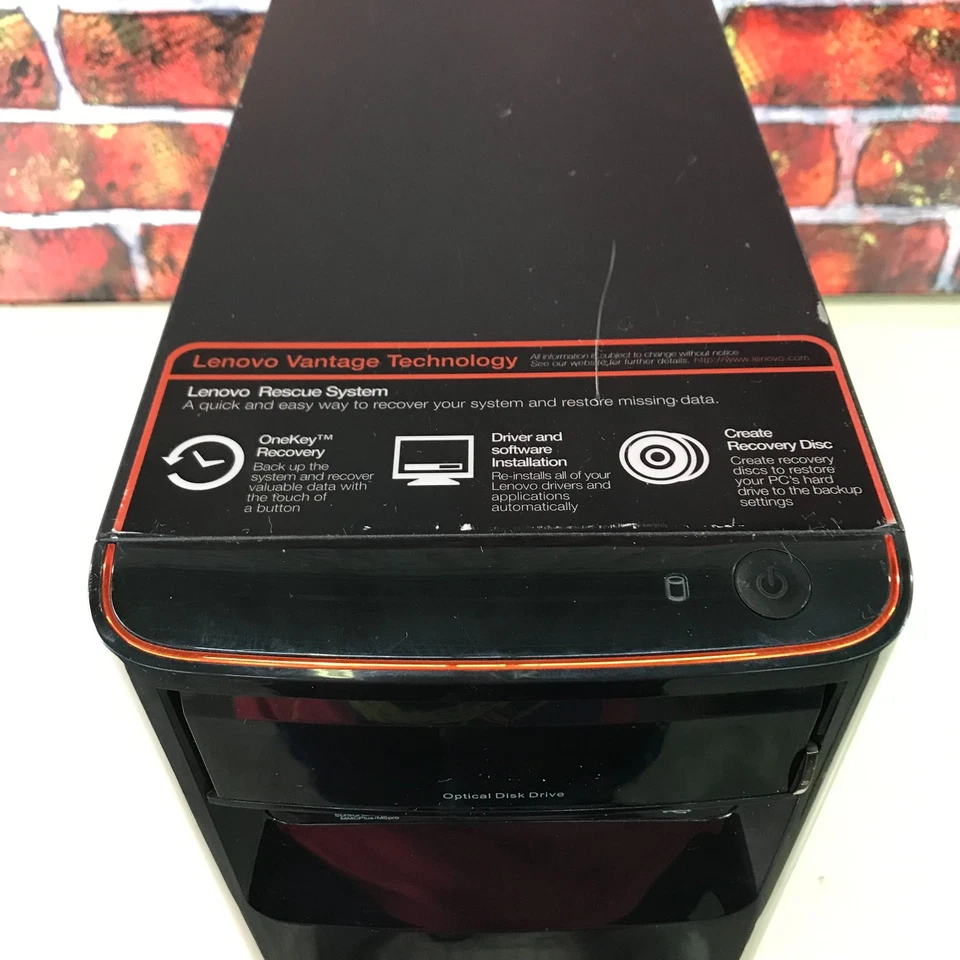 Lenovo Desktop PC - Pentium 2.60GHz 6GB RAM 1TB HDD (Windows 7 64-Bit) - Image 4 of 4