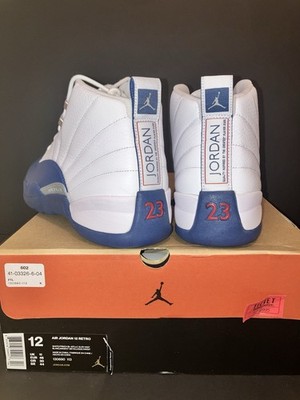 Air Jordan 12 Retro French Blue 2016 Size 11 130690113 Size 12 - Jordan 12 Retro French Blue 2016 for sale online  main image 4