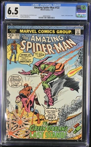 Amazing Spider-Man #122 CGC 6.5 Nice Book! Vol 1 Death of Green Goblin 1973